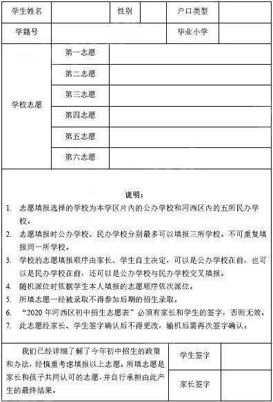 bsport体育入口:bsport体育登录:小升初临近招生安排及往年志愿表来啦！(图2)