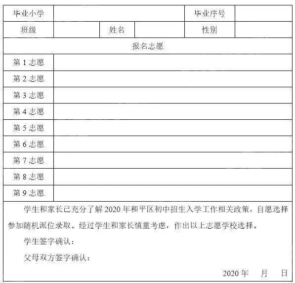 bsport体育入口:bsport体育登录:小升初临近招生安排及往年志愿表来啦！(图1)